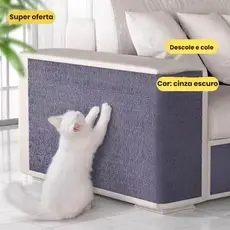 Arranhador Adesivo Protetor de Estofado para Gatos – Sofá, Cama e Móveis