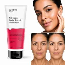 Sabonete Facial Retinol Labotrat Anti-Idade Limpeza Profunda Rejuvenescedor Firmeza 100ml