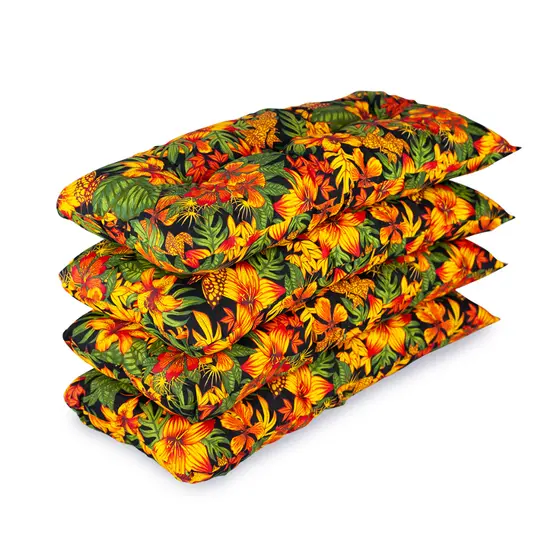 Kit com 04 Almofadas 95x45 Pérola Confort para Assento e Cadeira Decorativa e Moderna Direto da Fábrica