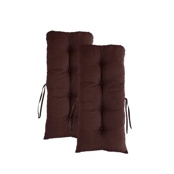 02 Almofadas Retangulares 95x45 Pérola Confort para Área Externa e Piscina Confortável e Decorativa