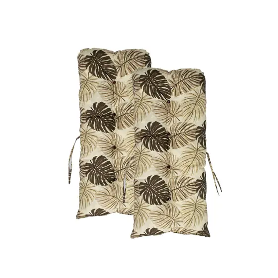 Kit com 02 Almofadas 95x45 Pérola Confort para Assento Cadeira Decorativa Moderna Direto da Fábrica