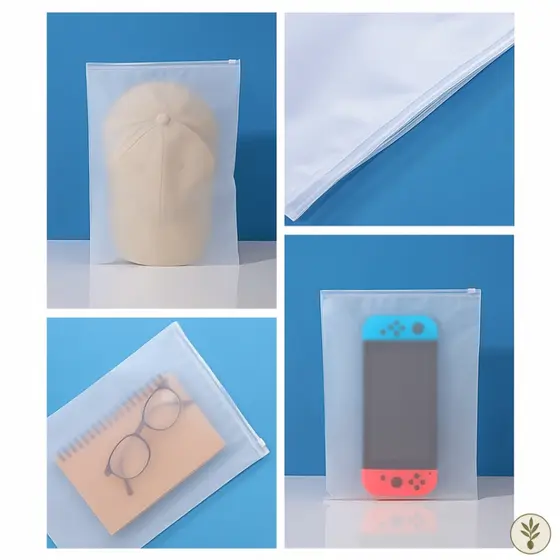 20 Bolsa de PVC transparente multifuncional organizador de roupas/bolsa de viagem