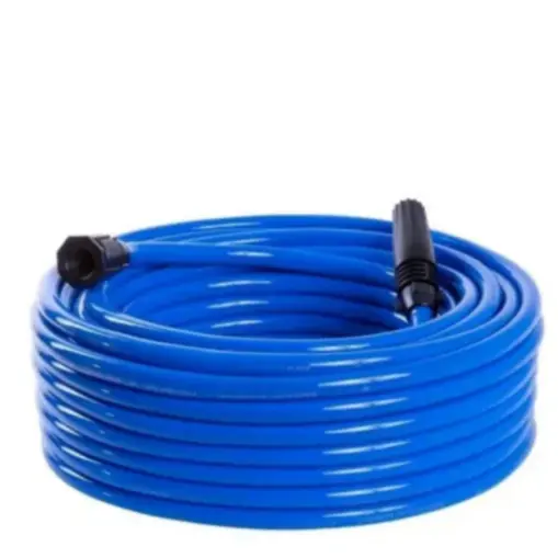 Mangueira de Jardim 50 Metros Reforçada Lisa Flex Para quintal Azul