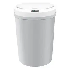 Lixeira Automática Inteligente C/sensor Cozinha Banheiro 12l Lk-2112 Lixeira Inteligente Branco/gelo