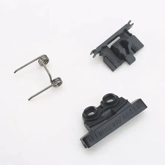 Kit 3 Peças, Plaqueta, Base Fixa, Mola compativel com maquinas de Corte, Senior, Magic, Super Taper