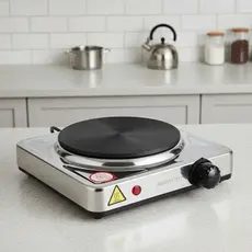 Fogão Fogareiro Elétrico Portátil 1 Boca 1500w De Mesa Camping 220v Agratto