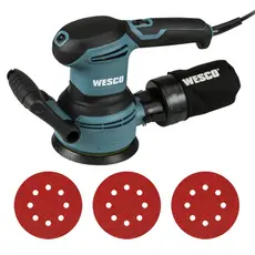 Lixadeira Orbital Elétrica Profissional 400W 127v Wesco