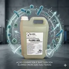 Cloro em Gel Concentrado 5L - Lara Clean