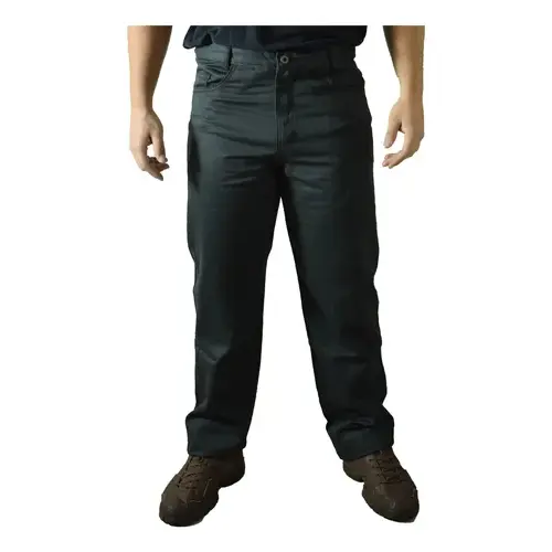 Calça Brim Masculino Confortavel, Cinza Duravel, Resistente Trabaljp pesado e dia dia