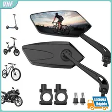 kit 2 Espelho Retrovisor Para Bicicleta Eletrica Bike Motorizada Mtb Guidão - Alta Qualidade