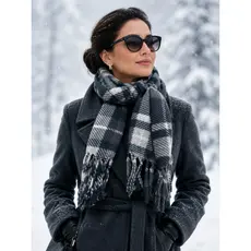 Cachecol Winter Class Premium Xadrez Unissex