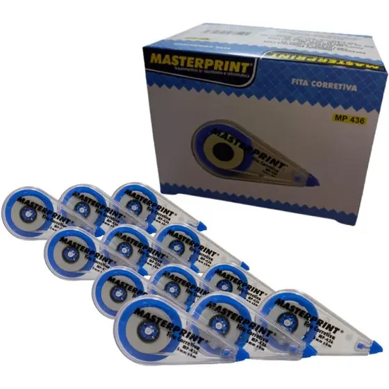 FITA CORRETIVA MP436 5mmX6mts   MASTERPRINT C/12 UN