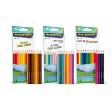 Kit Lápis de Cor Masterprint 3 Cores 174