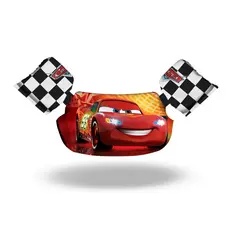 Boia Colete salva vidas Infantil Estampa Relâmpago McQueen NAO FURA - 1 a 7 Anos