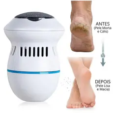 Esfoliador elétrico para os pés, removedor de calos portátil, lixa lixador de pés recarregavel