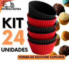 Kit Forma de Silicone Reutilizável Para Doces e Salgados Para Cozinheiros e Confeiteiros