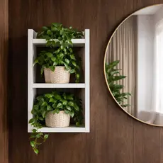 Nicho Decorativo Prateleira C/ Corda Sisal 100% MDF