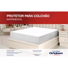 Protetor Colchão Queen Malha Impermeável Ortobom
