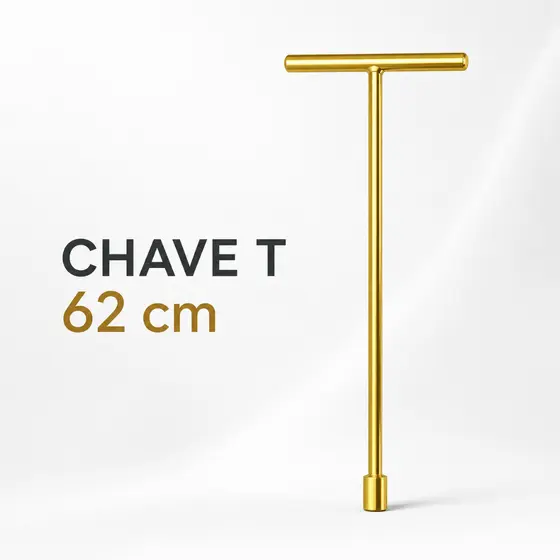 CHAVE T10mm LONGA 48 ou 62cm PARA REMOÇÃO DO  PARAFUSO AGITADOR DE MAQUINA DE LAVAR