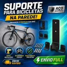 Suporte de Bike Bicicleta Fixo Parede Universal Speed MTB