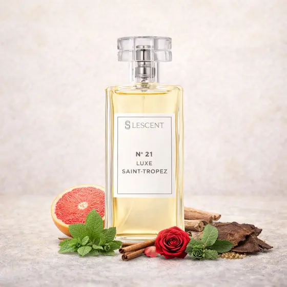 Perfume Deo Colônia Lescent N21 LUXE SAINT-TROPEZ Masculino