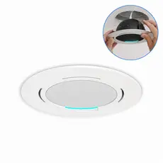Suporte Echo Pop Alexa Teto Embutir Spot Smart Home Presilhas