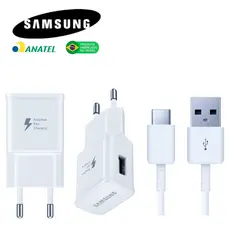 Carregador Samsung Original S23+ S24 Ultra S25+ S25 Ultra A14 A15 A24 A25 A33 A34 A35  A80 M53 M54 M55 M62