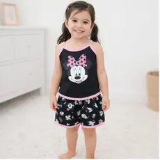 Conjunto Infantil Feminino Short e Regata Personagem Personagem Verão Roupa Menina |780| Oferta