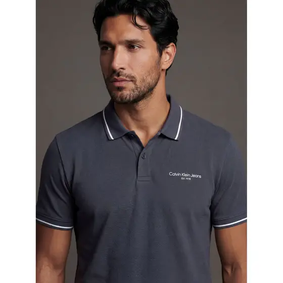 Polo Logo Ckj Est. 1978 - Marinho