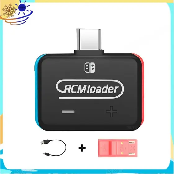 V5 RCM Loader Auto Clip Jig Tool Switch NS Console Com Cabo USB Programa De Injeção Integrado De Plástico