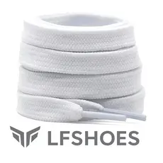 Cadarço Grosso Bboy 17mm Cordão Atacador 1,20 Cm Preto e Branco Tenis Unissex