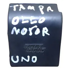 Tampa Óleo Motor Fiat Uno 1.0 Fire Borracha - Preto