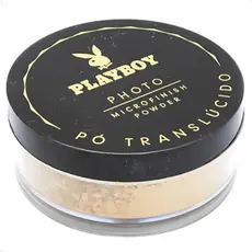Pó Translúcido Solto Playboy Maquiagem Profissional Efeito Photo Acabamento Natural Matte