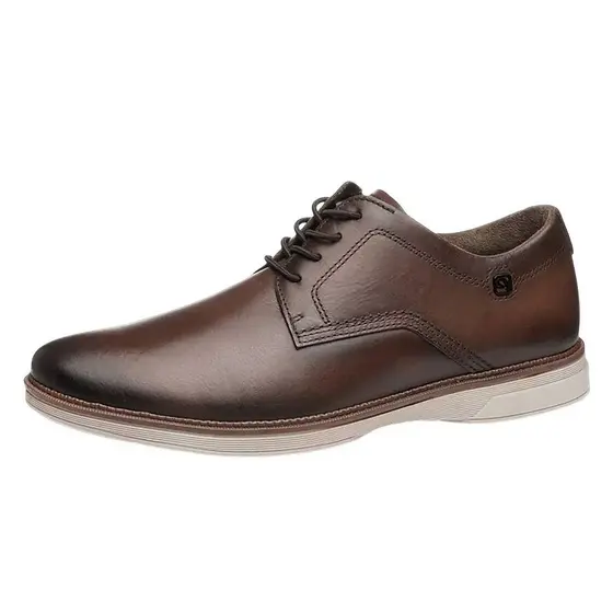 Sapato Masculino Social Elegante Confortavel Leve Pegada