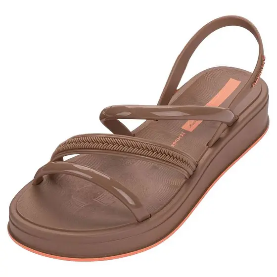 Sandalia Feminina Flatform Leve Dia a Dia Ipanema Glow Up