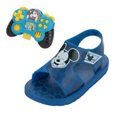 Sandália Infantil Menino Ajustável Disney Mickey Mouse