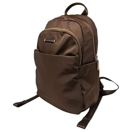 Mochila Feminina Em Costura Original Twill Fibra Chenson