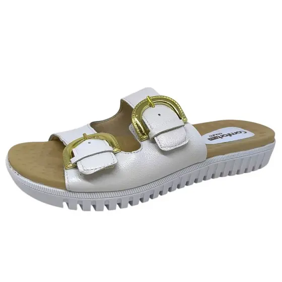 Chinelo Feminino Slide Conforto Moderno Casual Comfortflex