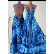 Vestido  indiano feminina  un vestido elegante que realça  y leve e um tecido  crepinho   no amaça .