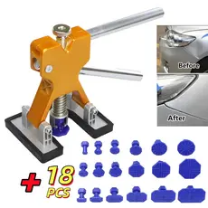 Alicate Repuxador Milimétrico com 18 Ventosas para Martelinho de Ouro reparo de amassados em carro