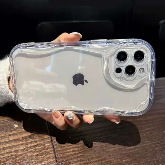 Capa Capinha Para iPhone 17 Air 15 14 16 Plus 13 11 12 Pro Max Xr Transparente