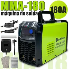 Máquina De Solda Inversora MMA-180 IGBT 220V/110V Tecnologia Display Digital Automático Portátil