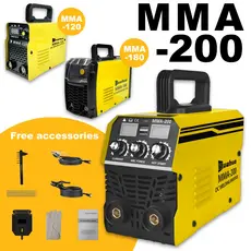 Máquina De Solda Inversora 220V/110V MMA-400 IGBT Tecnologia Display Digital Ferramenta De Soldagem Portátil Automática