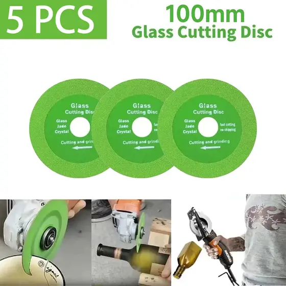 Discos De Corte De Vidro 4 Polegadas 100mm Lâmina De Serra Diamantada Polimento De Mármore Cerâmica