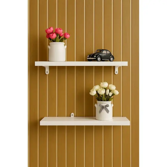 Prateleira Branca 40x10cm – Mais Espaço, Mais Estilo!