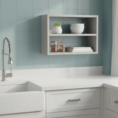 Nicho Organizador para Cozinha em MDF – Prateleira Decorativa de Parede