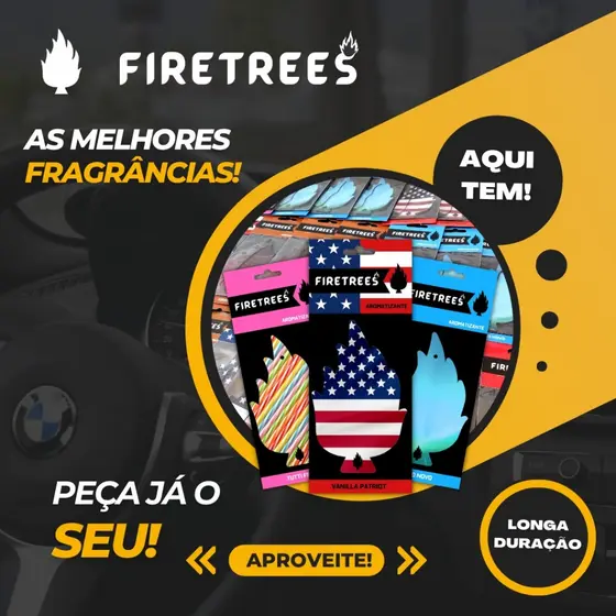 FIRETREES Aromatizante Automotivo