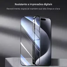 Película de Vidro 3D para Iphone 7/8G 7/8 PLUS XR XS XSMAX 11 12 13 14 15PROMAX 16 16PRO 16ProMax – Alta Proteção