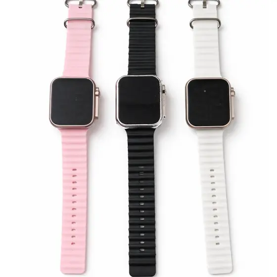 Relógio Digital Com Pulseira De Silicone Esportivo Ou Casual Unisex