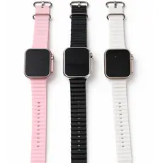 Relógio Digital Feminino e Masculino Led Esportivo Com Pulseira De Silicone